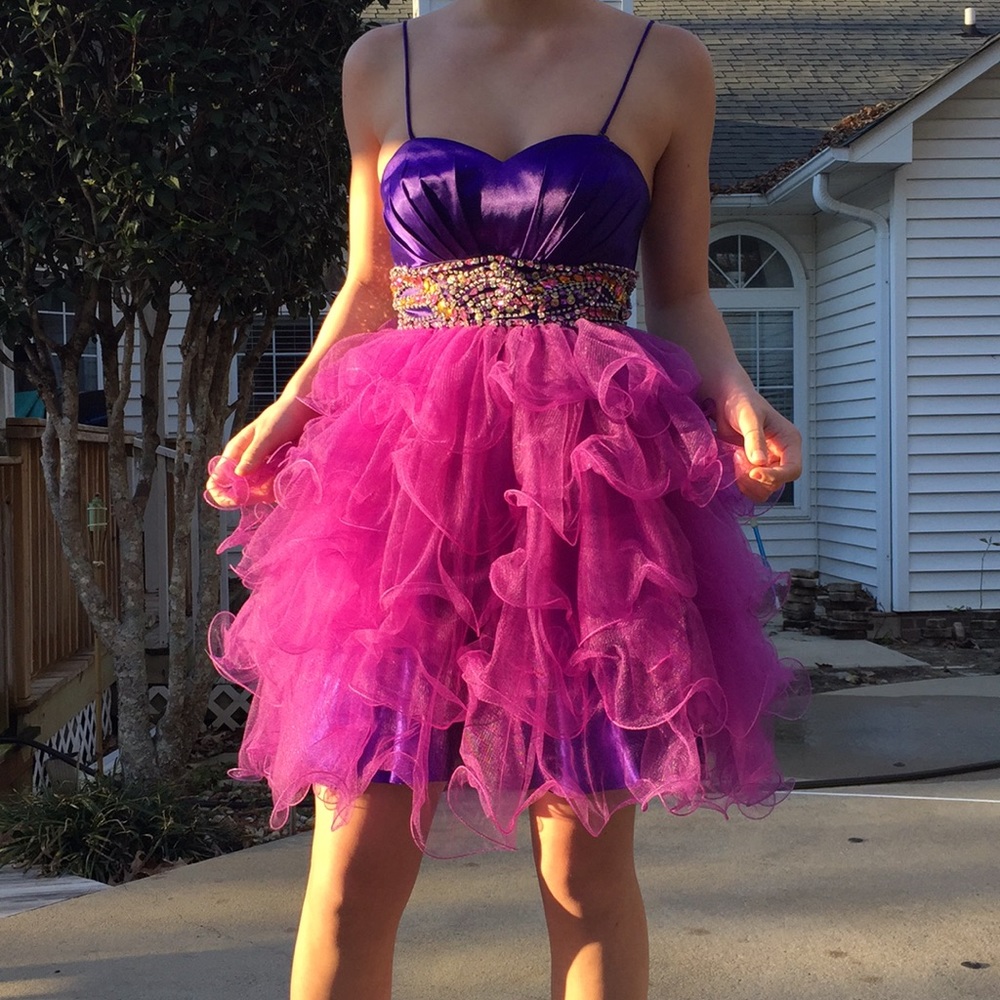 PURPLE SPARKLE Dress